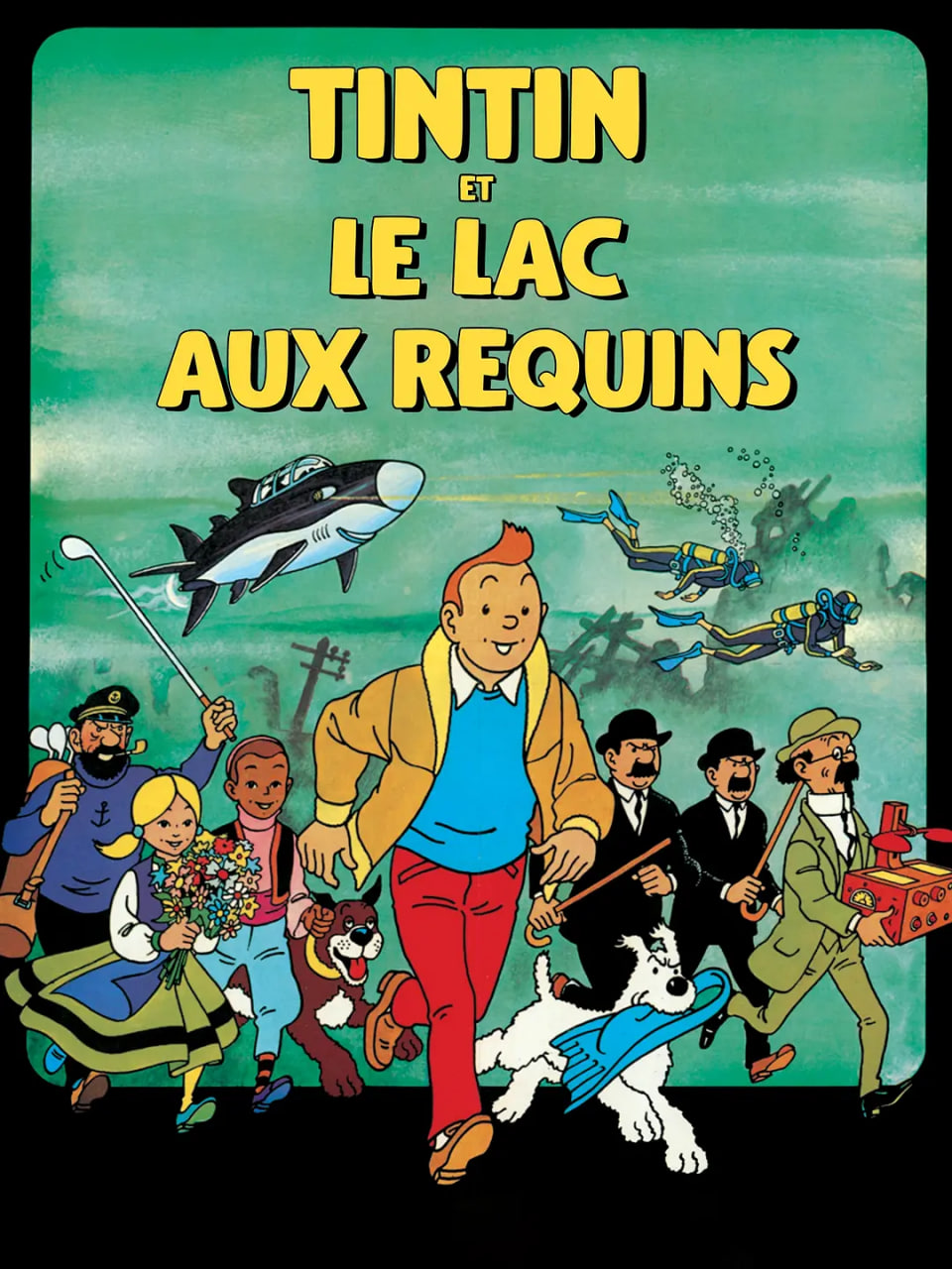 丁丁歷險(xiǎn)記之鯊魚湖之謎(全集)